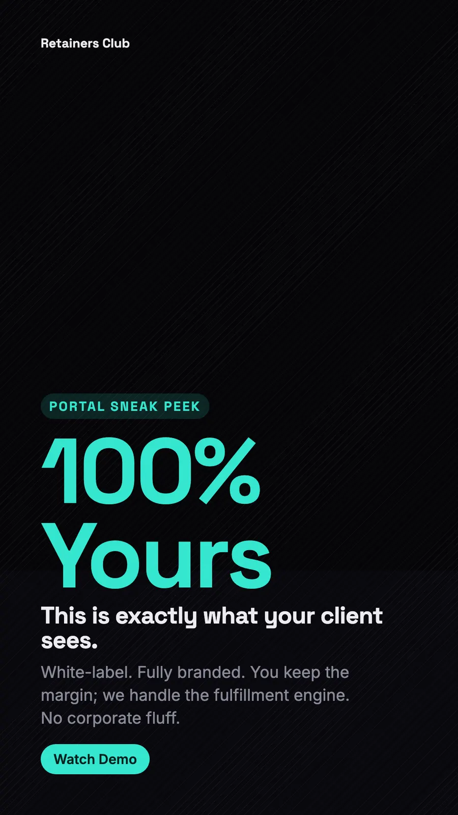 Retainers Club — story